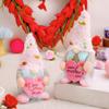 Muñeca sin rostro de amor para el Día de la Madre Jingchen decoración de escritorio tela bosque muñeca de anciano decoración venta al por mayor