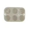 Venta Caliente 6 Moldes Redondos Consecutivos Moldes de Silicona Moldes Pequeños para Pastel Chocolate Galleta Moldes Caseros para Hornear