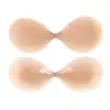 Nuevas almohadillas para pezones de silicona sólida sin adhesivo en el centro, protectores de pezones de silicona para pechos grandes, anti-bulto, ropa interior invisible sin adhesivo para verano