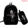 Plantas vs. Mochila con Estampado Digital 3D de Entorno de Juego de Zombis Mochila de Dos Piezas a Todo Color Mochila Escolar para Estudiantes