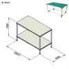Mesa de Empaque para Comercio Electrónico, Mesa de Empaque Express Hecha a Medida, Escritorio de Empaque, Banco de Trabajo con Tubería Lean para Envío en Almacén, Mesa de Operación de Fábrica