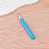 Ganchillo de Mango Suave Sólido de Tpr Colorido Grande y Pequeño de Aluminio Lana Ganchillo DIY Herramienta para Tejer a Mano Mango Antideslizante Ganchillo