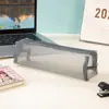 Bolsa de Almacenamiento Tridimensional Bolsa de Malla para Lápices Transparente Simple Especial para Exámenes de Estudiantes Bolsa Portátil para Lápices Bolsa de Papelería de Gran Capacidad