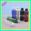 Botella transparente de 100 ml con tapa ordinaria, botella con tapa de rosca azul, botella de 100 ml con tapa de rosca marrón, botella para aceite esencial, botella para loción, botella para hidrosol