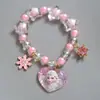 Nuevo Pulsera de Princesa Anna y Elsa, Sencilla y Moderna, Fácil de Combinar Joyería para Niñas, Exportación Exportación Joyería Infantil