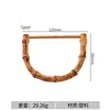 Asa redonda para bolsa asa de raíz de bambú asa de raíz de bambú artesanía de bambú fábrica de asas de bambú venta al por mayor