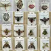 Joyería de Ramillete Personalizada, Broche con Diseño de Libélula, Abeja y Pájaro, Estilo Europeo y Americano de Goteo de Aceite, Mismo Estilo para Hombres y Mujeres A1004