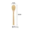 Cucharas de Bambú, Cucharas de Madera de Bambú, Utensilios para Comer al por Mayor, Cucharas de Bambú para Sopa, Cucharas para Arroz, Cucharas de Mango Largo, Cucharas de Mesa, Cucharas de Madera, Cucharas de Mesa