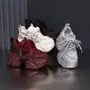 Tênis Dad Shoes Feminino 2026 Outono Novo Malha Respirável Plataforma Solado Grosso Salto Escondido Estilo Coreano Versátil Casual Tênis Esportivo