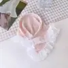 Pañuelo de Seda Floral con Atmósfera de Verano para Mujer, Pañuelo de Encaje Francés, Nuevo Estilo 2025 para Sesión de Fotos E18