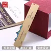 Marcador de Libro Regla Pintura de Puntos Libro de Colorear Personalizado de Metal Latón Corroído Cepillado Pintura de Paisaje Portafolio Personalizado con Imágenes