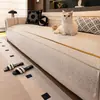 Almofada de Sofá de Veludo Luxuosa Minimalista Moderna, Modelo Novo 2026, Adequada para Todas as Estações, Amiga da Pele e Antiderrapante