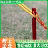 Estaca de suelo para tienda de campaña al aire libre Camping Ocio Toldo estaca de aluminio de tres colores a prueba de viento estaca fija aleación de aluminio estaca triangular