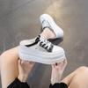 Sapatos femininos casuais verão nova chegada meio chinelos sandálias de elevação de cabeça malha respirável plataforma sapatos da moda