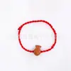 Vendas Diretas de Fábrica Pequenos Presentes para Crianças Pulseiras de Corda Vermelha Tecidas à Mão para Estudantes Pulseiras de Peixinho Dourado Pulseiras de Joias Artesanais Yiwu Atacado