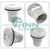 Acessórios para Piscina: Bocal de Sucção para Piscina com Membrana de Borracha Fl2827V, Bocal de Entrada/Saída para Piscina com Membrana de Borracha, Dreno para Piscina com Membrana de Borracha