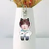 Xu Liang - Llavero acrílico de doble cara con respaldo blanco, colgante para bolsa de fan, colgante para mochila, mercancía de celebridad, diseños personalizados disponibles