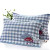 Envío gratis fábrica de toallas para almohada de adulto algodón grueso gasa toalla para almohada pareja de bodas bufanda toalla para almohada de estudiante venta al por mayor