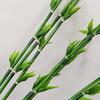 Acessórios para arranjo de flores em vaso de bambu Guanyin com folhas de bambu artificial enfeites decorativos planta simulação bambu rico fabricantes