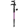 Bastones de Trekking, Bastones de Senderismo Profesionales Telescópicos Plegables Ultraligeros para Exteriores, Muletas, Equipo de Escalada, Antideslizantes para Hombre y Mujer