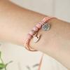 Pulseira de Casal Ano do Zodíaco para Mulheres DIY Ano do Boi Pulseira Feita à Mão Moda Estética Melhor Amiga Estudante Joia Trançada para Mulheres