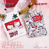 Papelaria Guangbo Original Sanrio Hello Kitty Caderno com Espiral Angulado A6 Caderno Estudante Mercadoria Gatinho KT