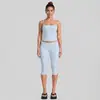Conjunto de ropa deportiva transfronteriza para mujer con doble tirante, secado rápido, hermoso diseño de espalda, conjunto de chaleco deportivo, conjunto casual para correr y yoga