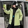Chaqueta de Otoño/Invierno para Niña 2026 Nuevo Estilo Moda Coreana Niño Grande Tres en Uno Chaqueta de Esquí Top de Exterior para Niños