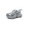 Estação Europeia 26º Início da Primavera Novos Sapatos de Tela com Bico Redondo, Superfície de Tela, Sola Grossa e Tênis Casuais 'Dad Shoes' Únicos para Mulheres