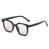 Óculos de sol novos moda personalidade quentes óculos senhoras blush anti-ultravioleta anti-azul óculos de sol atacado