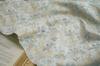 Vestido de seda dourado floral pequeno multicolorido vintage Tecido tingido com fios Primavera e outono Cortina macia Tecido jacquard decorativo