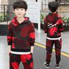 Ropa de camuflaje para niños coreanos, traje de estilo occidental para niños, ropa para niños de talla mediana y grande, ropa de salud infantil, ropa de dos piezas para primavera y otoño