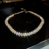 Collar Sencillo y de Moda con Borlas Incrustadas de Diamantes, Lujo Accesible y Cadena para Clavícula de Gama Alta, Collar Estilo Palacio Retro Europeo y Americano para Mujer