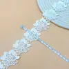 Renda para Bordado Solúvel em Água Poliéster Seda de Leite Artesanal DIY Lolita Acessórios para Roupas de Bebê Vestido de Casamento Lingerie Sapatos e Chapéus