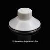 6,0 cm com parafuso de plástico M7 porca de parafuso ventosa rotativa banheiro ferro aquário pet hammock acessórios