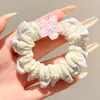 Ligas Dulces y Lindas para el Cabello de Niñas, Versátiles y Súper Adorables Cuerdas para el Cabello de Dibujos Animados con Borde de Encaje, Accesorios para el Cabello de Alto Valor