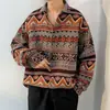 Estilo Étnico Literario Retro Algodón y Lino Camisas Tops Manga Larga Mujer Primavera y Otoño Nuevo Holgado Cuello de Lino Camisa Base