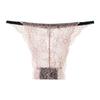 Roupa Íntima de Renda Transparente Sem Costura Estilo Europeu e Americano Feminina Sexy Cintura Baixa Tentação Sexy Algodão no Fundilho Calcinha Feminina Comércio Exterior Atacado
