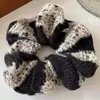 Gomas para el pelo de tela de alta gama estilo retro coreano para Otoño e Invierno para Mujer, Accesorios Versátiles para Cola de Caballo Baja estilo perezoso