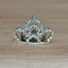 Presilha de Cabelo Bola Coroa de Pérola Infantil Tiara de Princesa Presilha para Rabo de Cavalo Meninas Acessórios de Cabelo para Meninas Pequenas