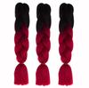 Colorida Big Braid Peruca Africano Big Braid Perucas Peru