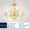 Nuevo Candelabro Estilo Crema Francesa Lámpara de Cristal Europea para Bodas Sala de Estar Dormitorio Casa Edificio Dúplex Lámparas de Lujo
