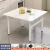Mesa Baixa Dobrável, Mesa Quadrada e Redonda, Mesa de Jantar para Apartamentos de Aluguel e Dormitórios, Mesa Pequena, Mesa Simples para Feiras, Mesa Retangular para Exterior
