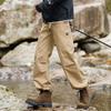 Pantalones impermeables Camel HJCAMEL para hombre, primavera y otoño, nuevos pantalones de paracaidista rectos, pantalones casuales holgados de pierna ancha