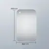Tábua de Corte de Aço Inoxidável para Exportação Alemã Antiderrapante Espessada Tábua de Corte Doméstica Tábua de Corte Grande à Prova de Mofo Antibacteriana Tábua de Corte com Agulhas