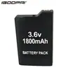 Aplicável ao console de videogame portátil PSP1000 psp-110 bateria recarregável de alta capacidade 1800mah embutida psp-110