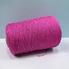 Seda e Linho Italianos Torção Forte Nº 6 Renda Tricô de Verão DIY Tricotado à Mão de Manga Curta, Crocante, Respirável, Confortável e Amigo da Pele
