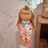 Boneca Espanhola de Batata Mia 24cm Boneca 30cm Menina Feita à Mão DIY Waldorf com Roupas Trocáveis