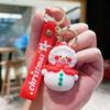 Chaveiro clássico de Papai Noel, pingente transfronteiriço, acessórios para bolsa, corrente de carro, pequenas mercadorias, casal, pequenos presentes, atacado
