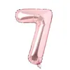 Balões de Folha de Alumínio com Números 32 polegadas 0-9 Balões Finos de Hélio Decoração de Aniversário Flutuantes com Hélio Fábrica Atacado